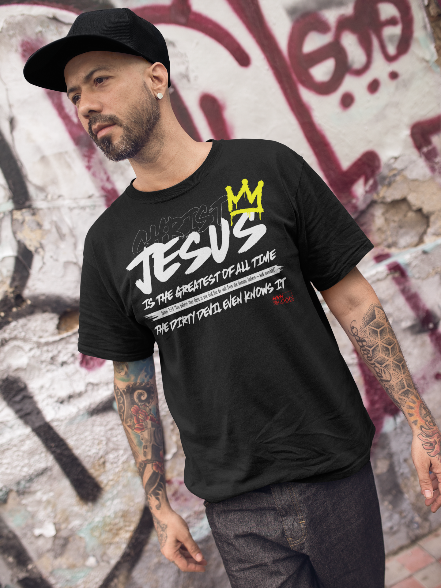 JESUS IS THE GREATEST OF ALL TIME - T-Shirt
